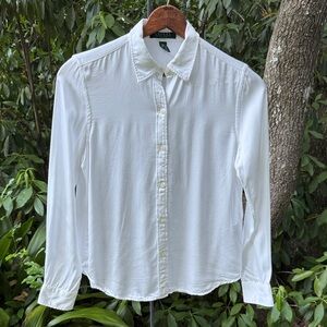 Ralph Lauren Petite White Blouse
